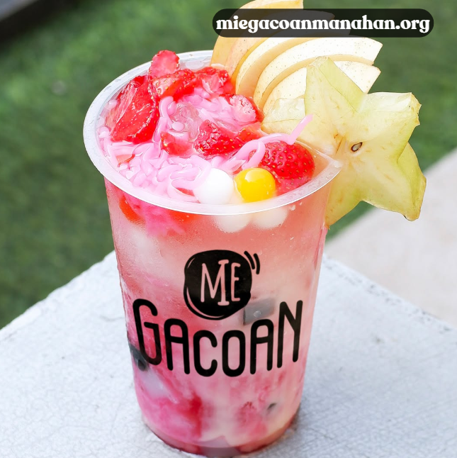 Es Gobak Sodor Mie Gacoan, Minuman Manis Segar yang Bikin Hari Lebih Ceria!